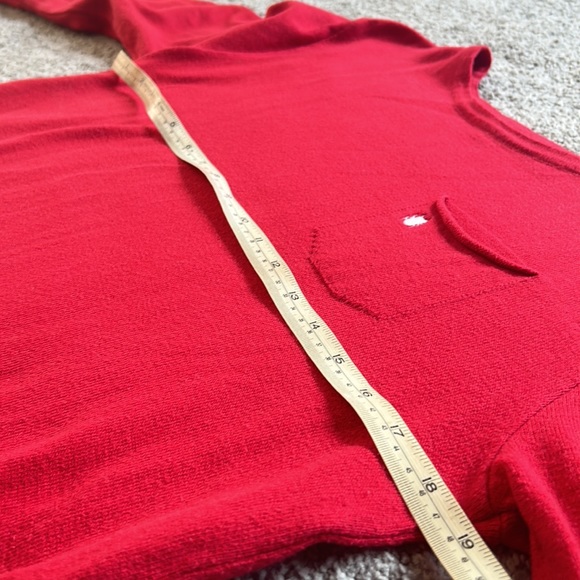 Red M Polo sweater - Picture 3 of 5